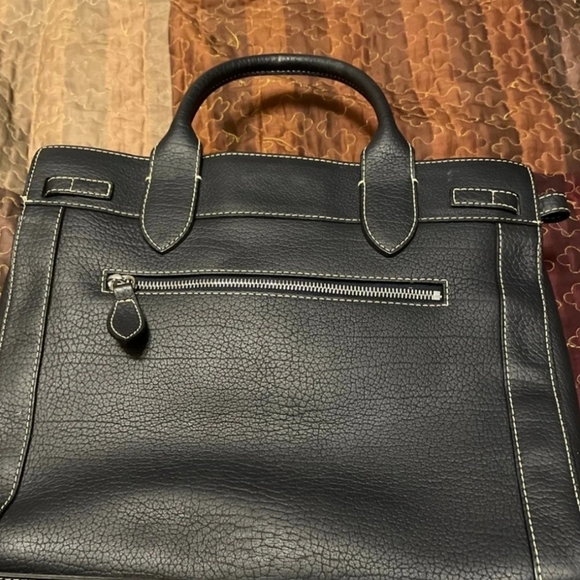 Dooney and Bourque Peeble grain leather handbag - Picture 2 of 7